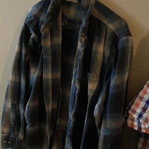 Blue gray flannel